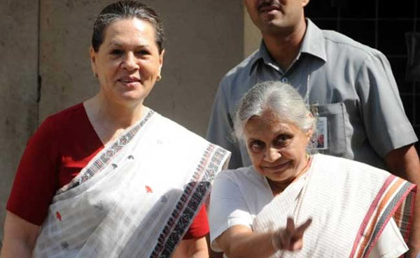 congress,sheela dixit,sonia,priyanka gandhi,up,uttar pradesh  కాంగ్రెస్‌ ముందుగానే ఓటమి అంగీకరించిందా? 